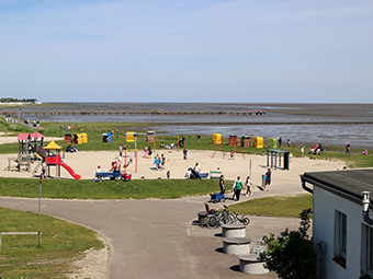 Ein Spieleparadies direkt am Wasser.