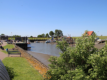 Hafen in Federwardersiel.